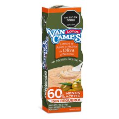 Atún Van Camp'S Lomitos En Aceite De Oliva x 60gr x 3 Unidades