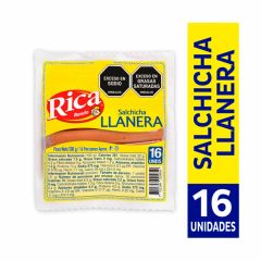 Salchicha Llanera Rica x 500gr
