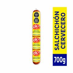 Salchichon Cervecero Rica 700g