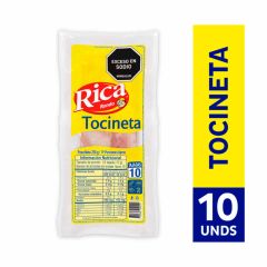 Tocineta Rica 25G 10Un