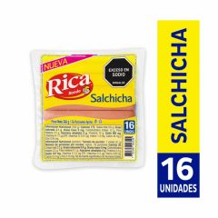 Salchicha Tradicional Rica X 340gr X 16 Unidades