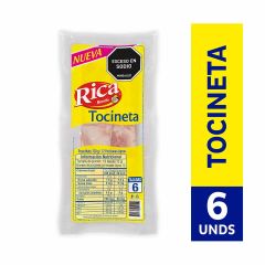 Tocineta Rica X 120g X 6 Unidades