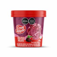 Helado Crem Helado De Leche Frutos Rojos Tarro X 300gr