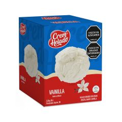 Helado Crem Helado Cremoso Vainilla Caja X 2500gr