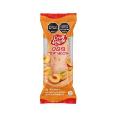 Paleta Crem Helado Casero Yogurt Melocotón X 60gr