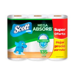 Toalla Cocina Scott 3u 45h Multiusos S/o