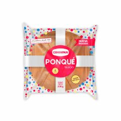 Ponqué Tajado Comapan x 230gr