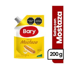 Salsa Con Mostaza Bary Doypack x 200gr