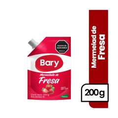 Mermelada De Fresa Bary Doypack x 200gr
