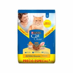 Alimento Para Gato Cat Chow Esterilizados Sabor A Pescado x 1500gr Precio Especial