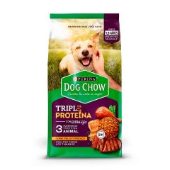 Alimento Para Perro Dog Chow Adulto Todos Los Tamaños Triple Proteina x 2000gr