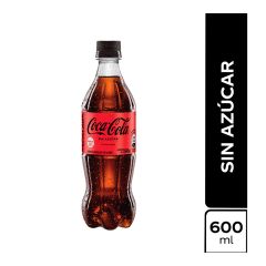 Gaseosa Cocacola 600Ml Pet Zero