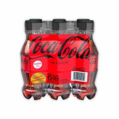 Gaseosa Cocacola 250Ml 6Un Pet Zero