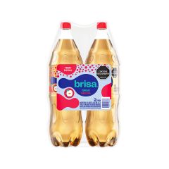 Agua Brisa 1500Ml Pet 2Un C/Gas Manzana