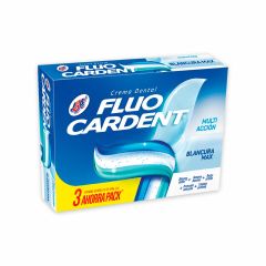 Crema Dental Fluocardent Blancura Max Multiacción x 75ml x 3 Unidades