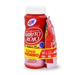 Kola Granulada Tarrito Rojo Jgb Fresa x 330gr + Doypack Fresa 80gr