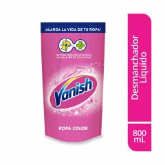 Desmanchador Gel Multiusos Vanish Ropa Color Doypack x 800ml