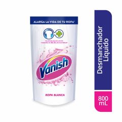 Desmanchador Gel Multiusos Vanish Blanco Total Doypack x 800ml