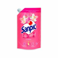 Limpiador Líquido Multiusos Sanpic Aroma Floral Doypack x 1000ml