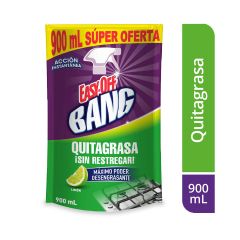 Limpiador Líquido Quitagrasa Easy-Off Bang Aroma Limón Doypack x 900ml Súper Oferta