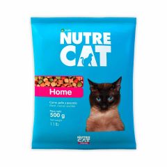 Alimento Para Gato Nutrecat Home Sabor A Carne, Pollo Y Pescado x 500gr