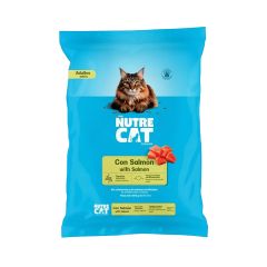 Alimento Para Gato Nutrecat Premium Con Salmón Adultos X 500gr