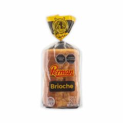Pan Tajado Brioche Perman Con Fibra x 380gr