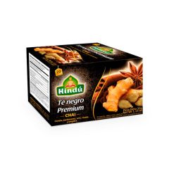 Té Negro Premium Chai Hindú x 32gr x 20 Unidades