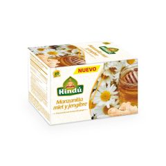 Aromáticas Hindú Manzanilla, Miel Y Jengibre x 18gr x 20 Sobres
