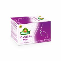 Aromáticas Hindú Eucalipto Miel Con Vitamina C x 20gr x 20 Sobres