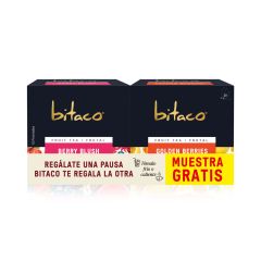 Aromáticas Bitaco Berry Blush X 20g X 10 Sobres Gratis Bitaco Golden Berries X 20gr