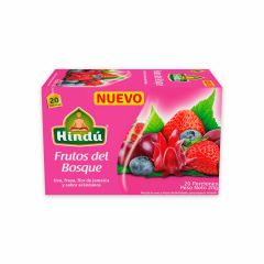 Aromáticas Hindú Frutos Del Bosque x 20gr x 20 Sobres