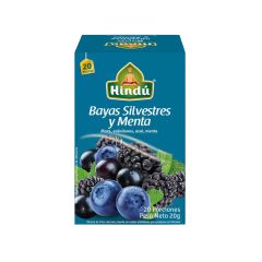 Aromáticas Hindú Bayas Silvestres Y Menta X 20gr X 20 Sobres