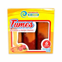 Bocadillo Caribe 210g 6u Tume