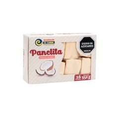 Panelitas De Coco El Caribe Caja X 352gr X 16 Unidades