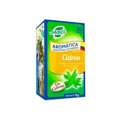 Aromáticas Jaibel Cidrón x 15gr x 20 Sobres