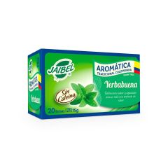 Aromáticas Jaibel Yerbabuena x 15gr x 20 Sobres