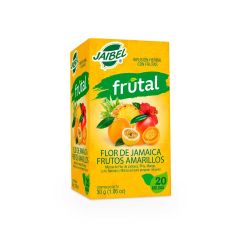 Aromáticas Jaibel Flor De Jamaica Y Frutos Amarillos x 30gr x 20 Sobres