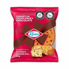 Ponque Ramo 230G Trozos Chocolate