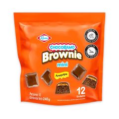 Brownies Chocoramo Mini Con Arequipe x 240gr x 12 Unidades