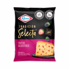 Ponqué Ramo Tradición Selecta Sabor A Frutos Silvestres x 230gr x 6 Porciones