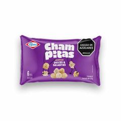Palomitas De Maíz Ramo Champitas Dulces & Saladitas X 25gr X 6 Unidades