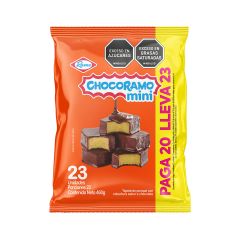 Ponqué Chocoramo Mini X 20gr Pague 20 Lleve 23 Unidades