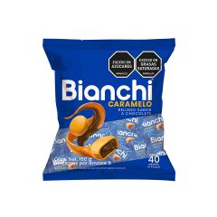 Caramelo Blando Bianchi Relleno Sabor A Chocolate Bolsa X 160gr X 40 Unidades