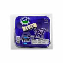 Queso Deslactosado El Zarzal Fit Tajado x 240gr x 12 Tajadas