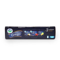 Yogurt Tipo Griego El Zarzal Surtido x 100gr x 3 Unidades