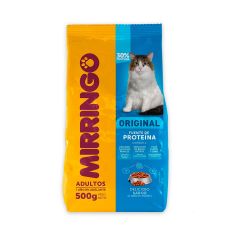 Alimento Para Gato Mirringo Adulto Original Delicioso Sabor x 500gr