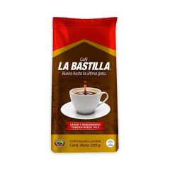 Café La Bastilla Medio Tostado Y Molido x 250gr