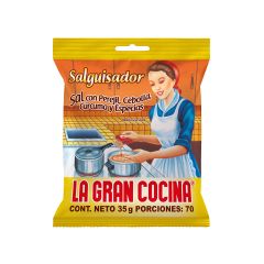 Salguisador La Gran Cocina Sal Con Perejil, Cebolla, Cúrcuma Y Especias X 35gr
