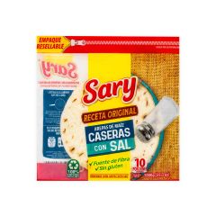 Arepas De Maíz Blanco Caseras Con Sal Sary Sin Gluten X 1000gr X 10 Unidades